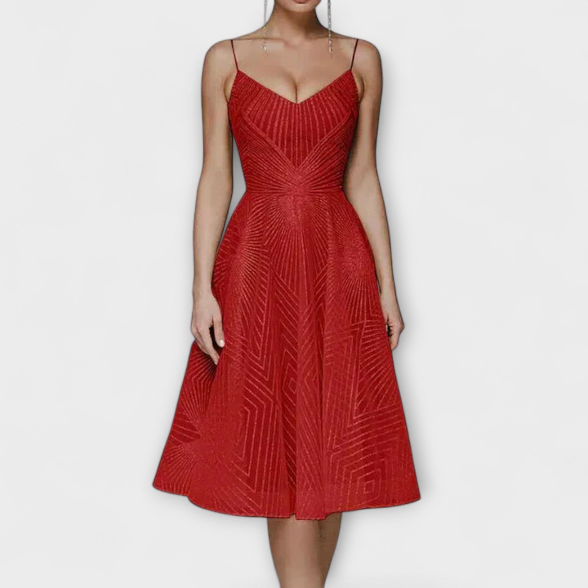 Elli - Vestido de Luxo para Mulheres com Bordados