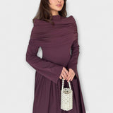 Jessica - Vestido Plissado Relaxante