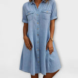 Vestido Casual A-Linha