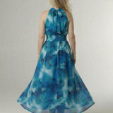 Sylin | Vestido Midi com Alças Reunidas
