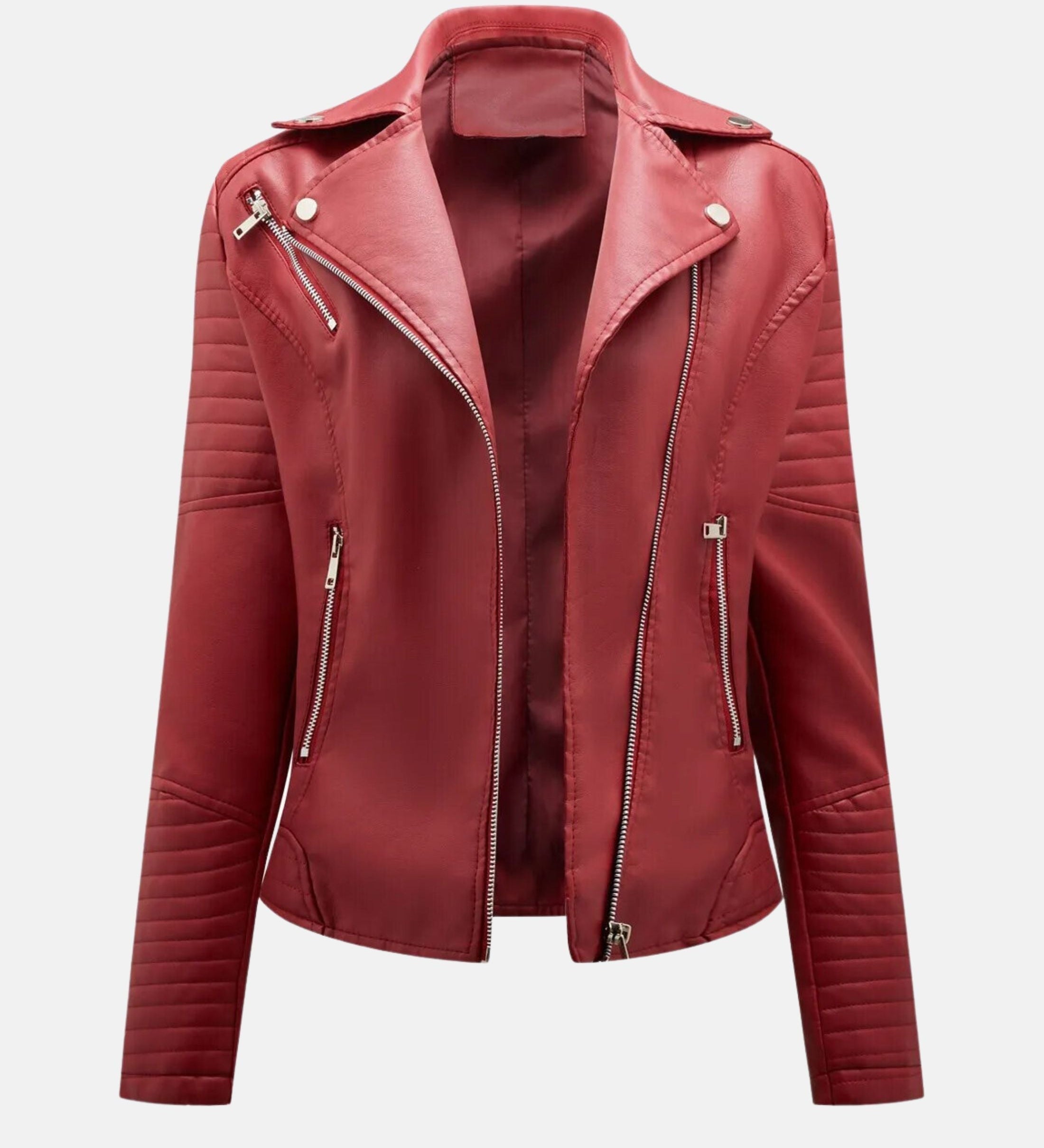 Elfi | Jaqueta Biker Curta em Amarelo Sol