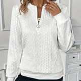 LUCIA I Pullover com fecho éclair