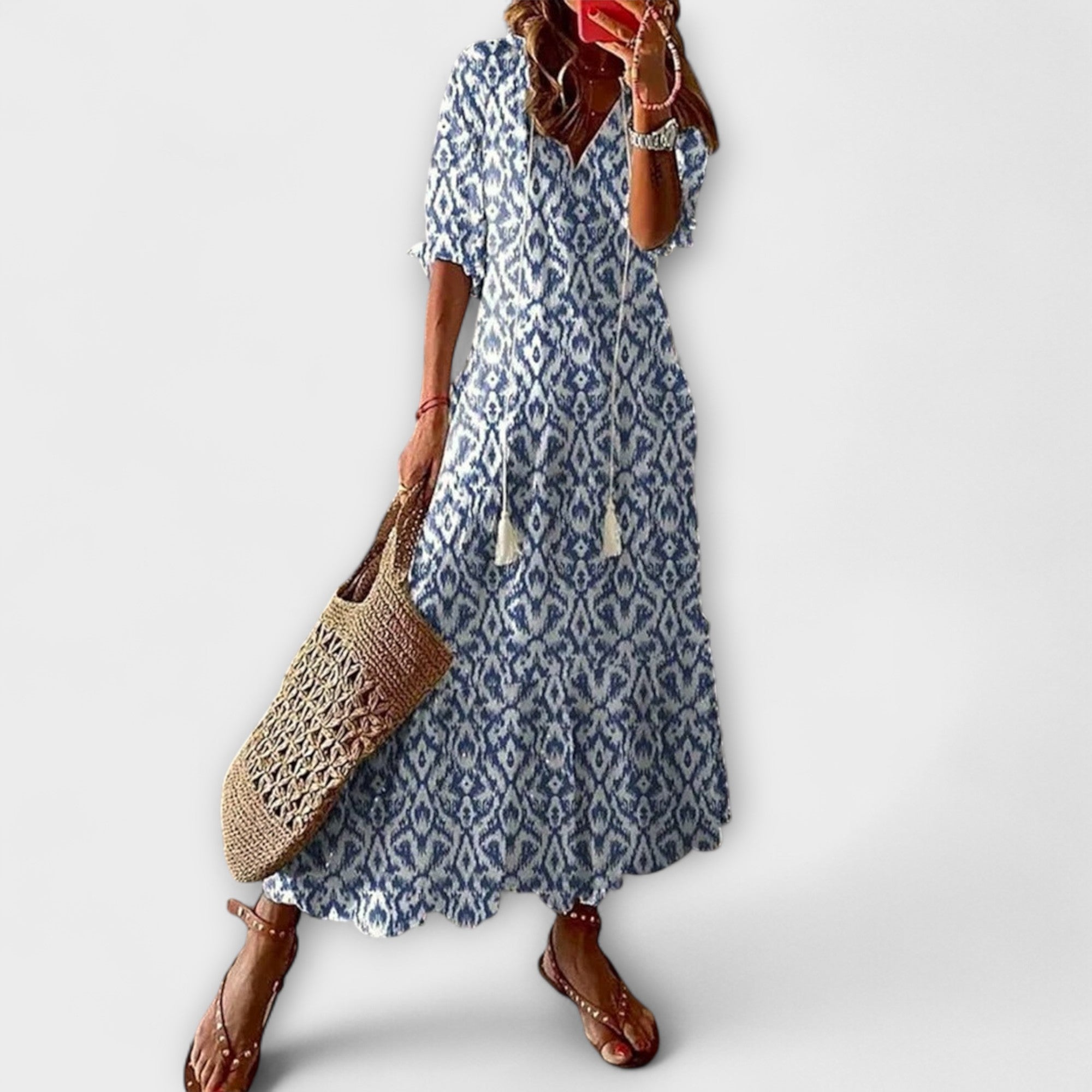 Anna – Vestido Boémio de Verão para Mulheres