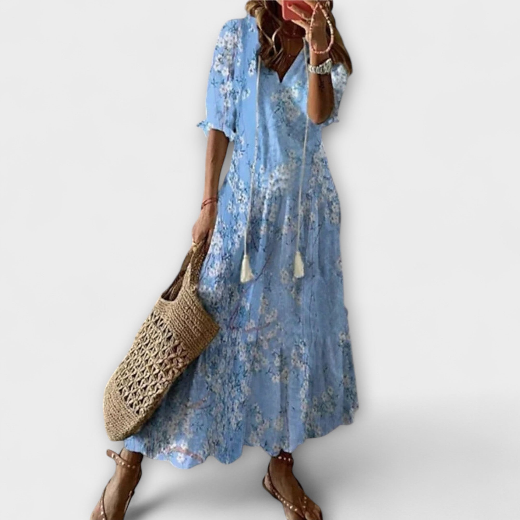 Anna – Vestido Boémio de Verão para Mulheres