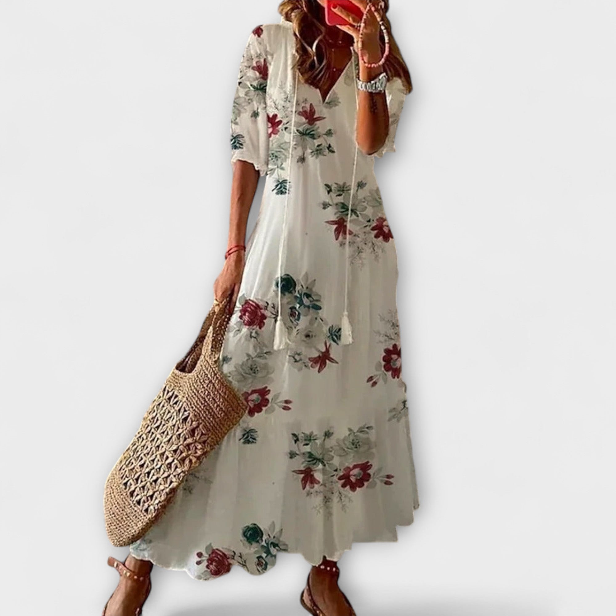Anna – Vestido Boémio de Verão para Mulheres