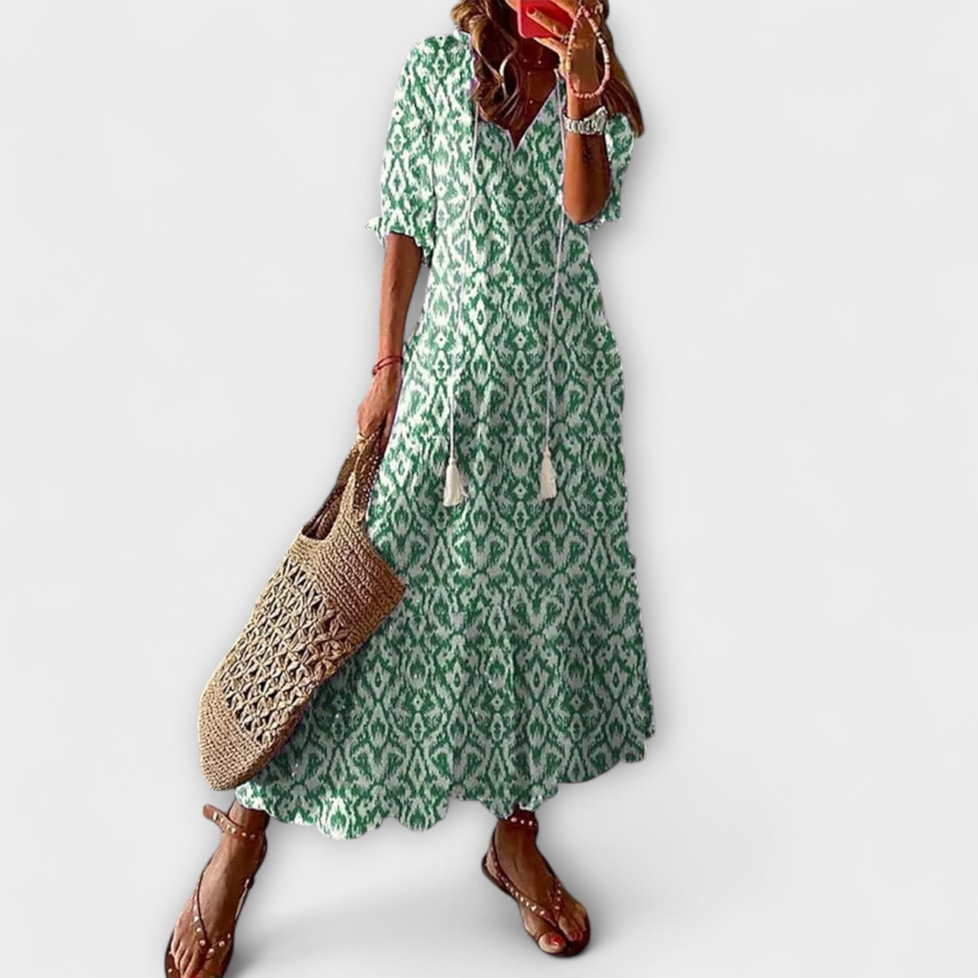 Anna – Vestido Boémio de Verão para Mulheres
