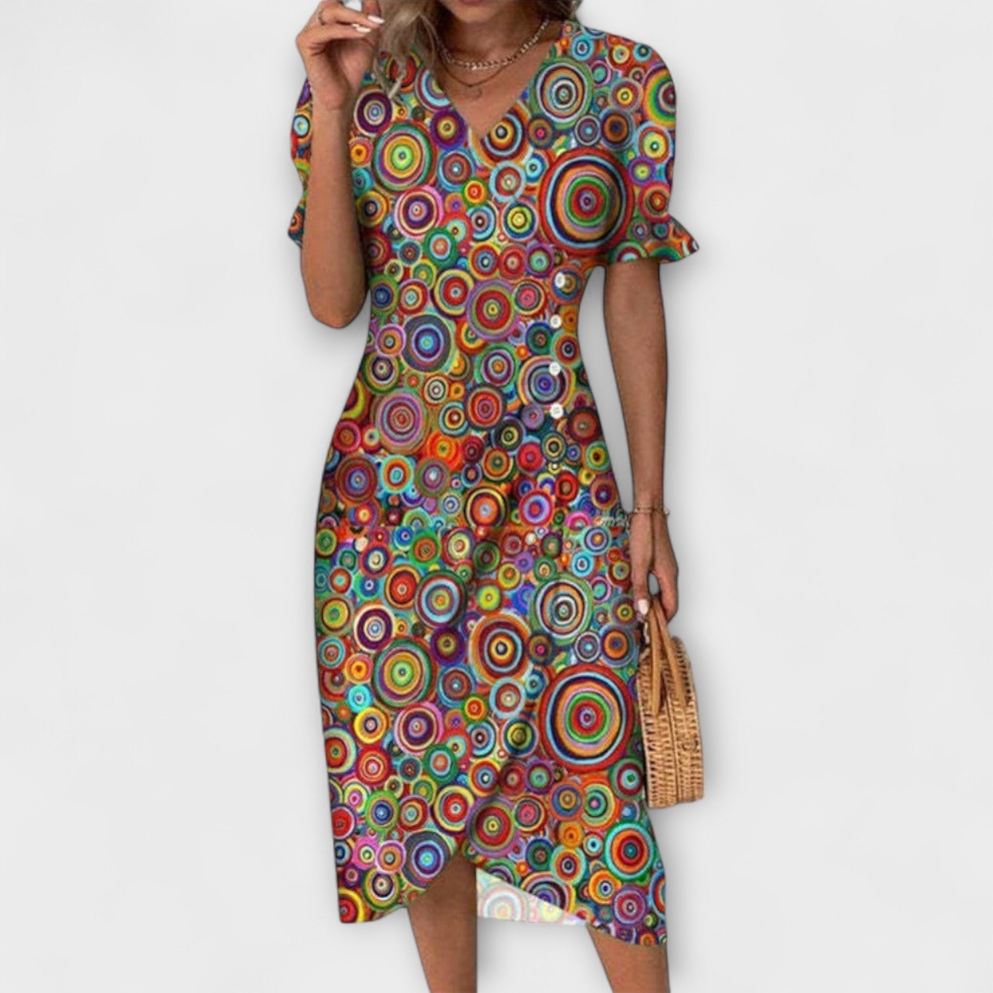 Leda - Vestido de Verão Elegante e Confortável