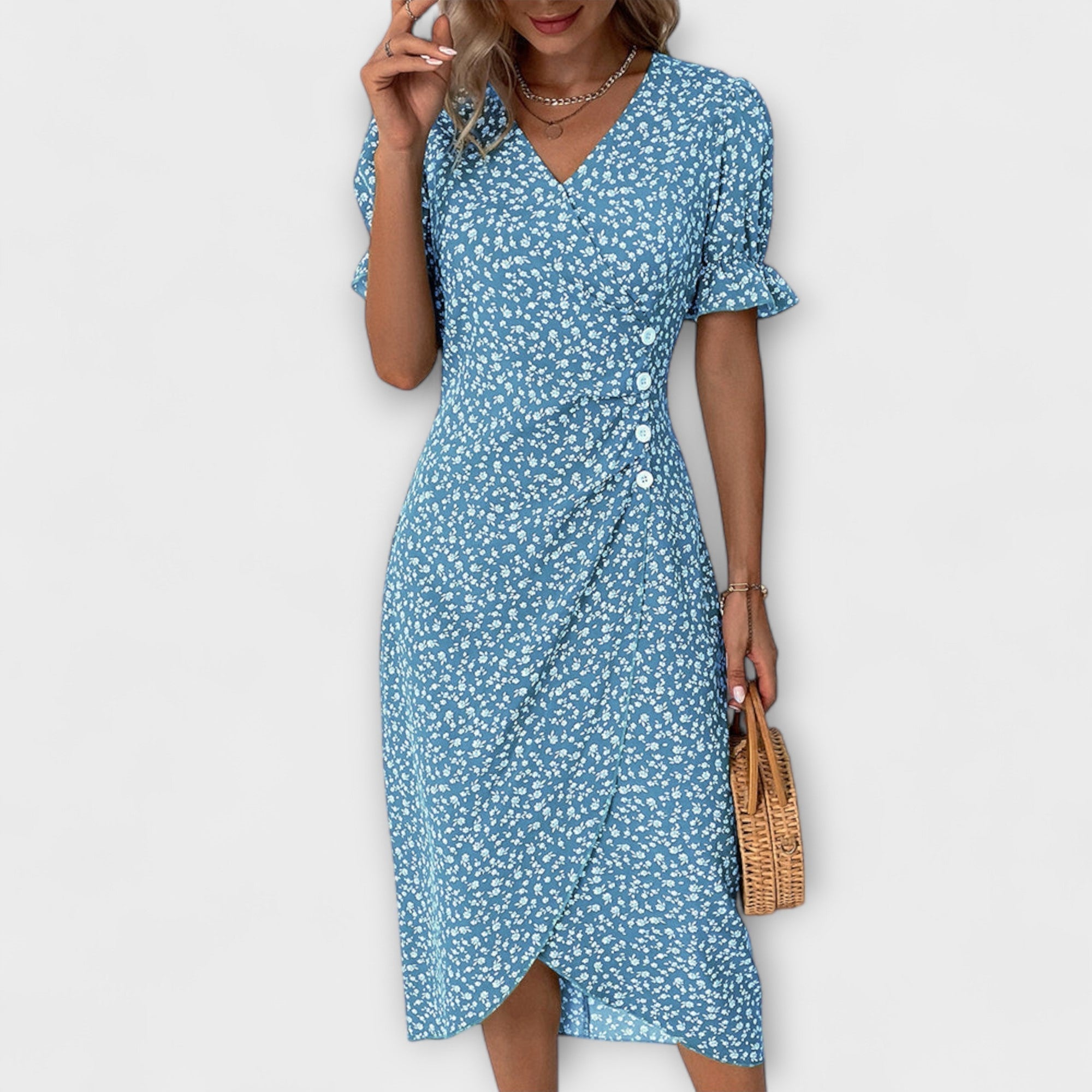 Leda - Vestido de Verão Elegante e Confortável