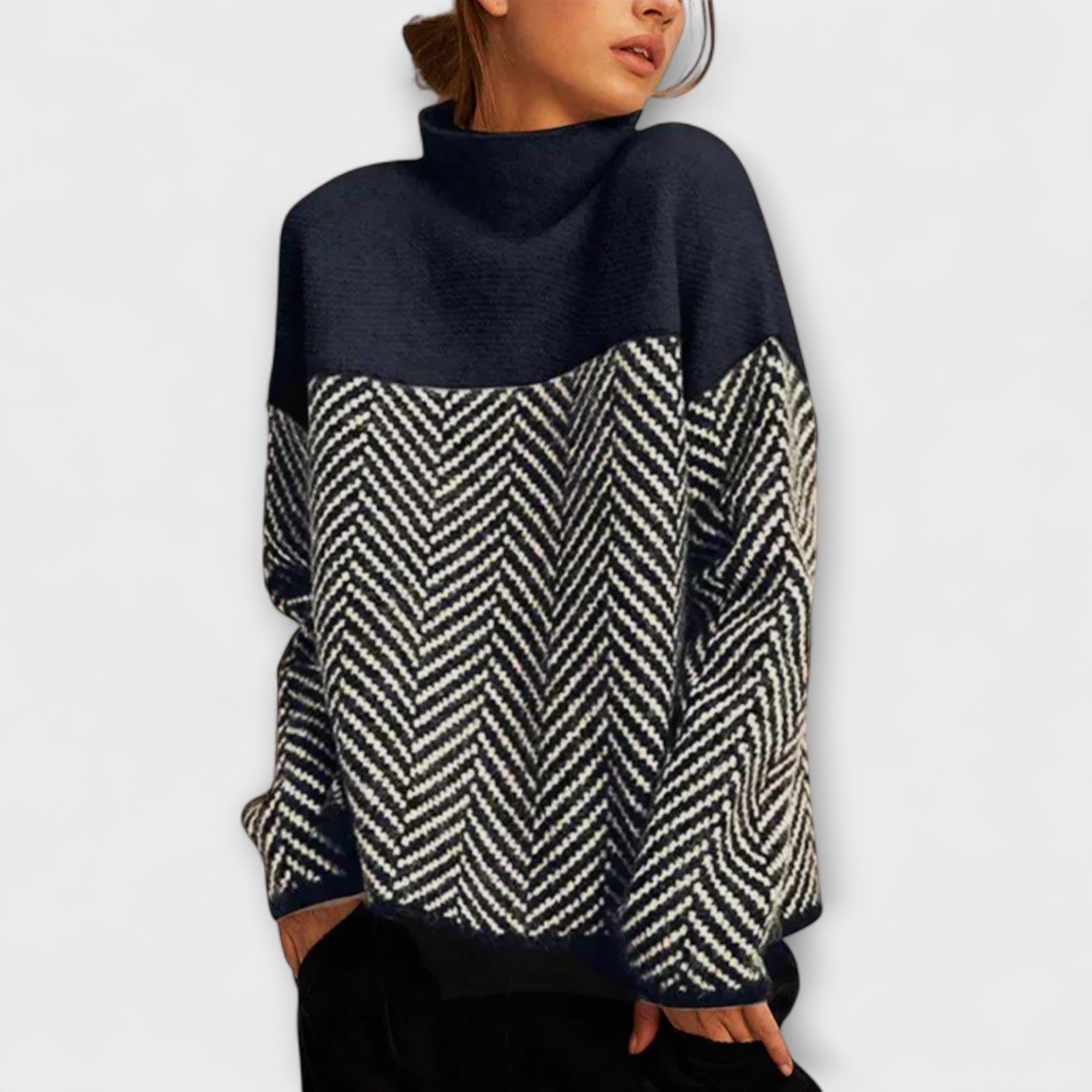 Agathe - Pullover de Gola Alta