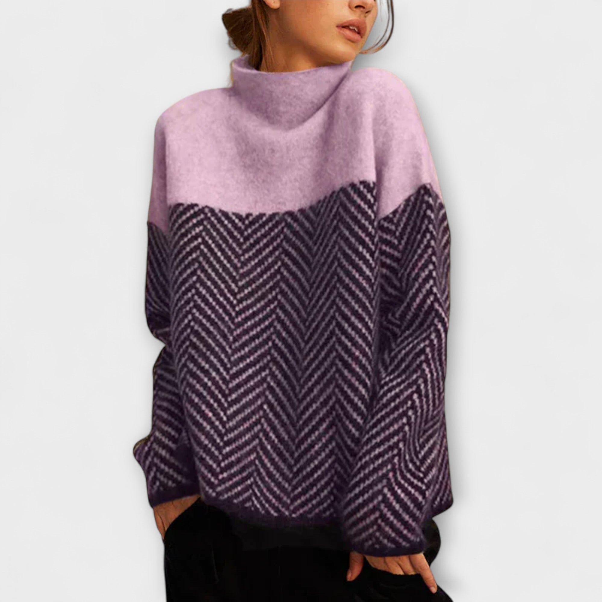 Agathe - Pullover de Gola Alta