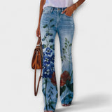Nina - Calças com Flores