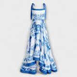 Lucia - Encantador Vestido Maxi de Flores