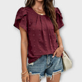 Charlotte - A blusa perfeita de bolinhas