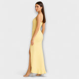 Bella - Vestido de Corset em Cetim com Rendas