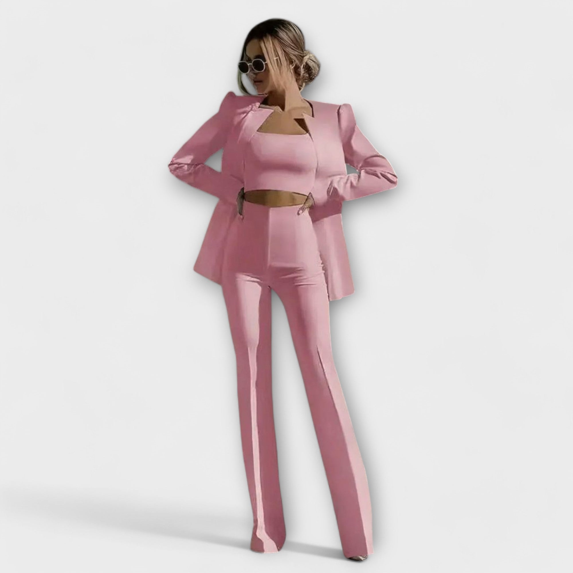 Tamara - Conjunto Elegante de 3 Peças