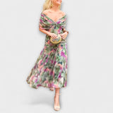 Aurora - Vestido Maxie com Decote em V Elegante