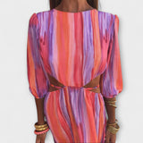 Paloma - Vestido Elegante com Detalhes Cortados