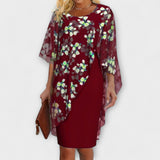 Lyanna - Vestido Chiffon Floral para Mulheres