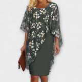 Lyanna - Vestido Chiffon Floral para Mulheres
