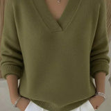 Violeta | Jersey Largo com Decote em V