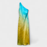 Arabella - Vestido Midi de Um Ombro