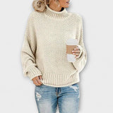 Fleur Rousse - Pullover Grosso com Gola Alta