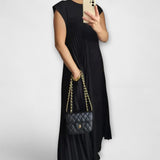 Zairelle – Vestido Plissado Elegante