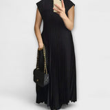 Zairelle – Vestido Plissado Elegante