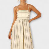 Svea - Maxi-Vestido em Bare Bloom