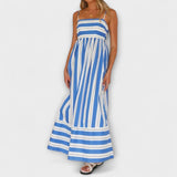 Svea - Maxi-Vestido em Bare Bloom