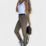 Melania - Calças Stretch