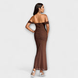 Ione - Vestido Bodycon com Ombros à Mostra