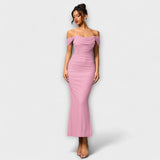 Ione - Vestido Bodycon com Ombros à Mostra
