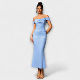 Ione - Vestido Bodycon com Ombros à Mostra