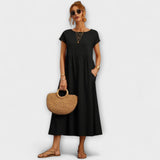 Elena | Vestido de Verão Leve com Bolsos