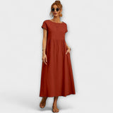 Elena | Vestido de Verão Leve com Bolsos