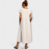 Elena | Leichtes Sommerkleid mit Taschen