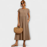 Elena | Vestido de Verão Leve com Bolsos