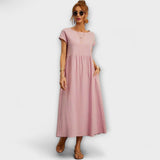 Elena | Leichtes Sommerkleid mit Taschen