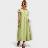 Elena | Vestido de Verão Leve com Bolsos