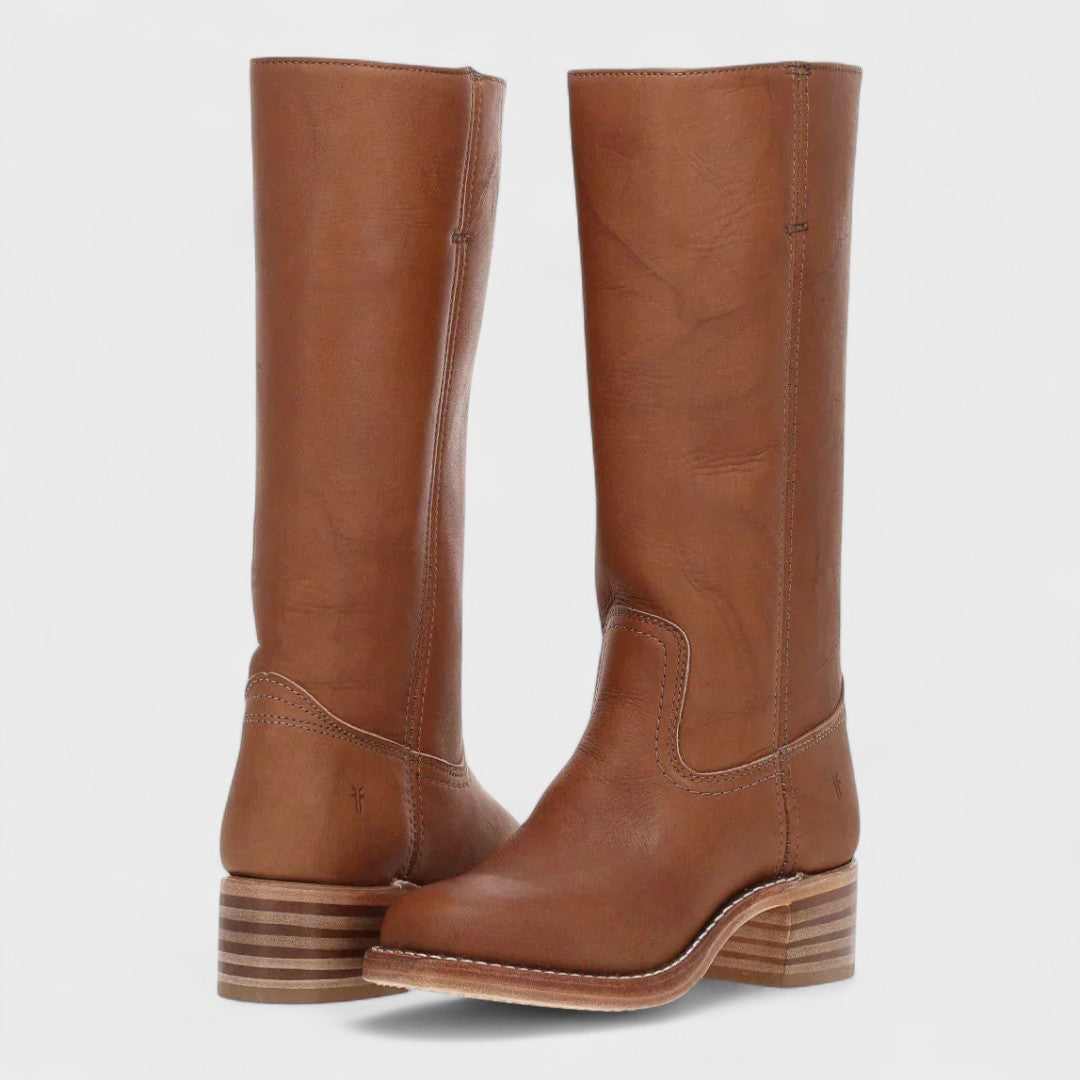 Botas de equitação clássicas com cano alto