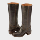 Botas de equitação clássicas com cano alto