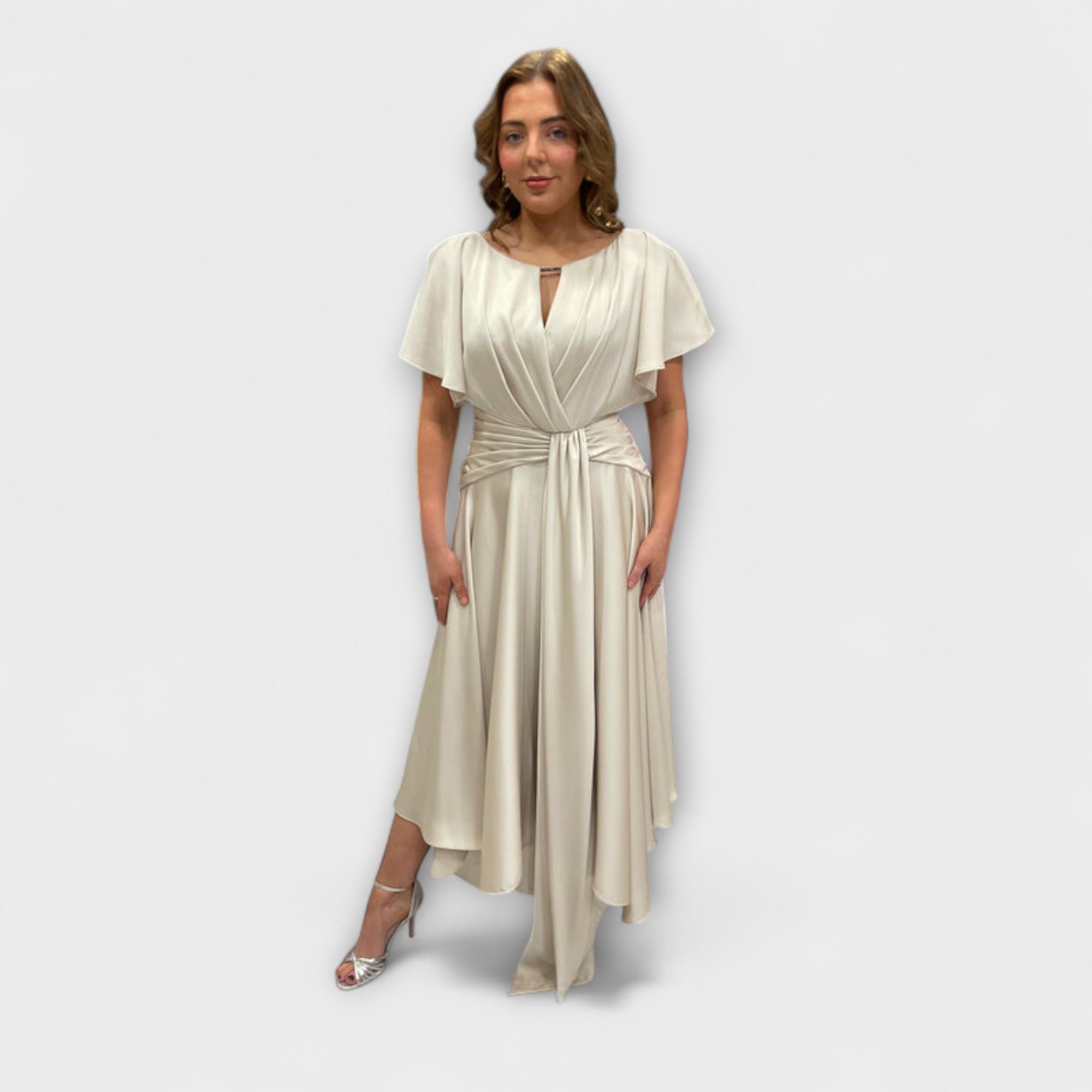 Anni – Maisonel Vestido Drapado com Saia