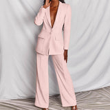 Lara - Blazer e Calças Elegantes