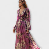 Vestido Maxi Elegante de Alta Qualidade