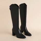 Hilda - Botas de salto bloco com elegância para o Inverno