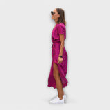 Ulrike | Vestido envolvente com estampa floral e cinto