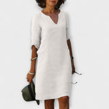 Ellyse - Vestido de Verão Elegante com Decote em V