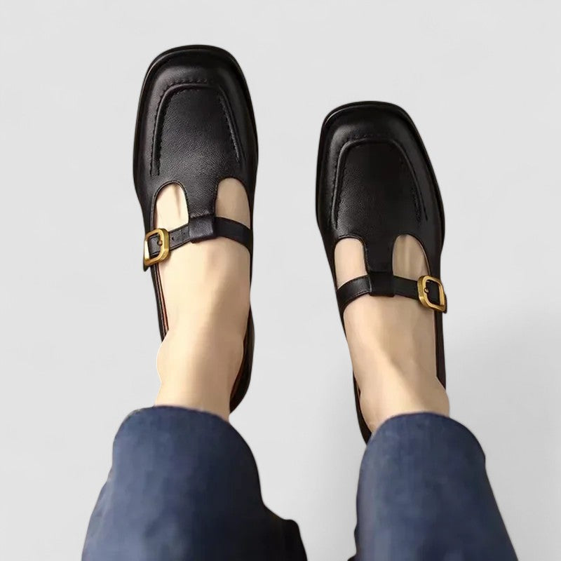 Elisabete - Sapatos Ortopédicos com Fivelas Mary Jane