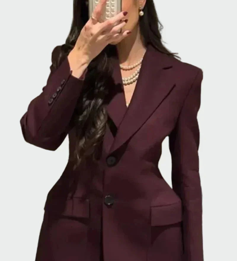 Blazer com linha impressionante